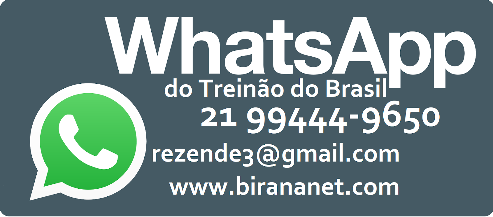 Participe: Treinão do Brasil