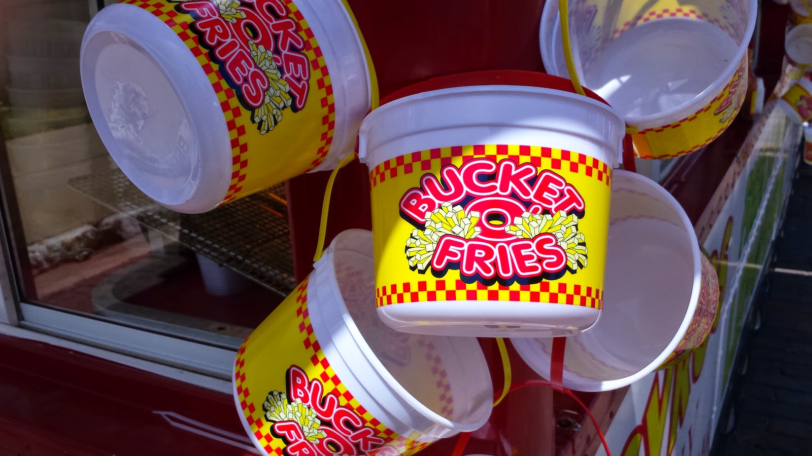 Gibby's French Fry Report Carny Bucket O Fries