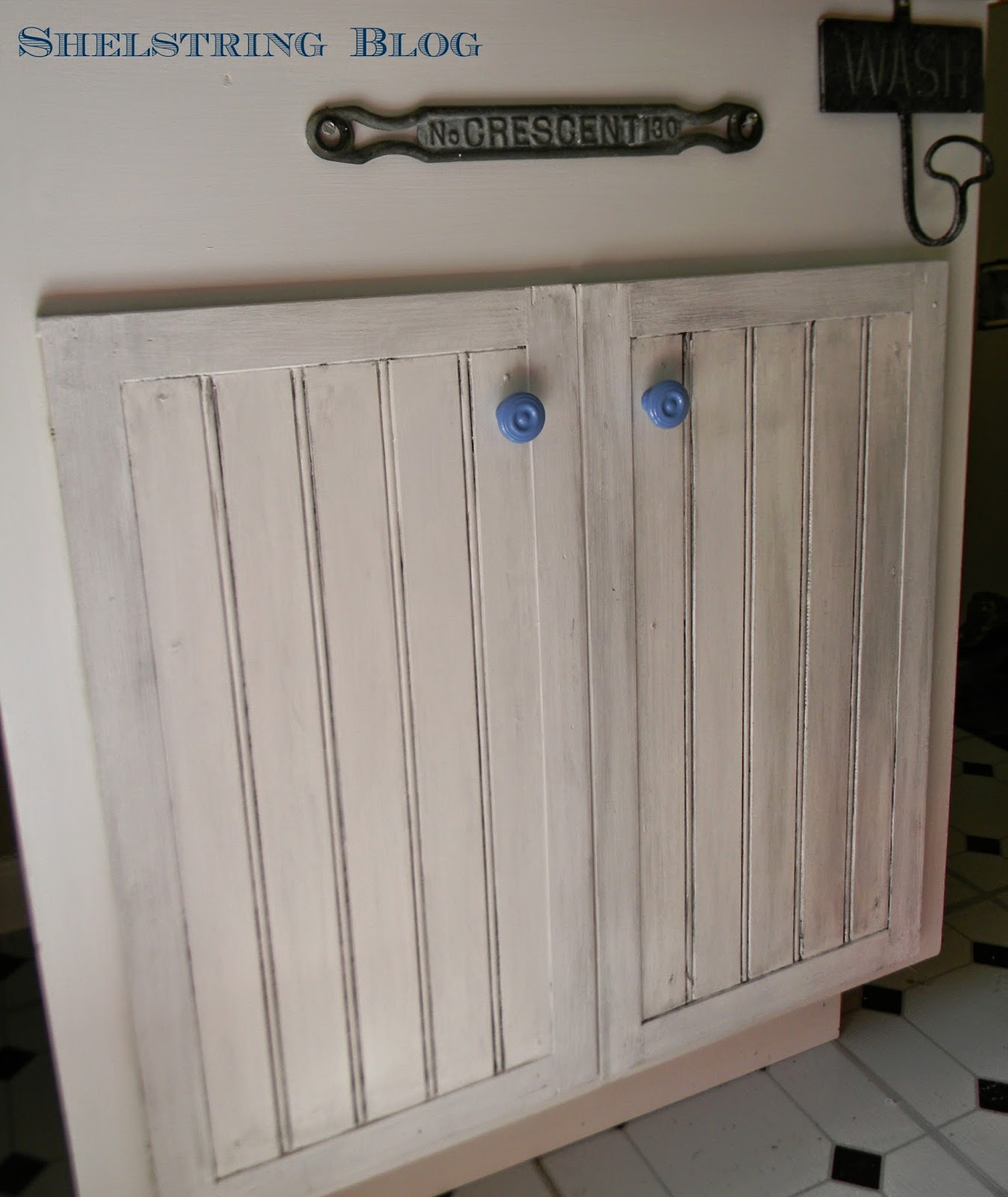 shelstring blog From Brassy to Sassy knob transformation