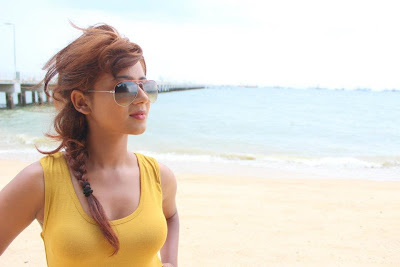 Nepali Actress Keki Adhikari Hot In Sea beach