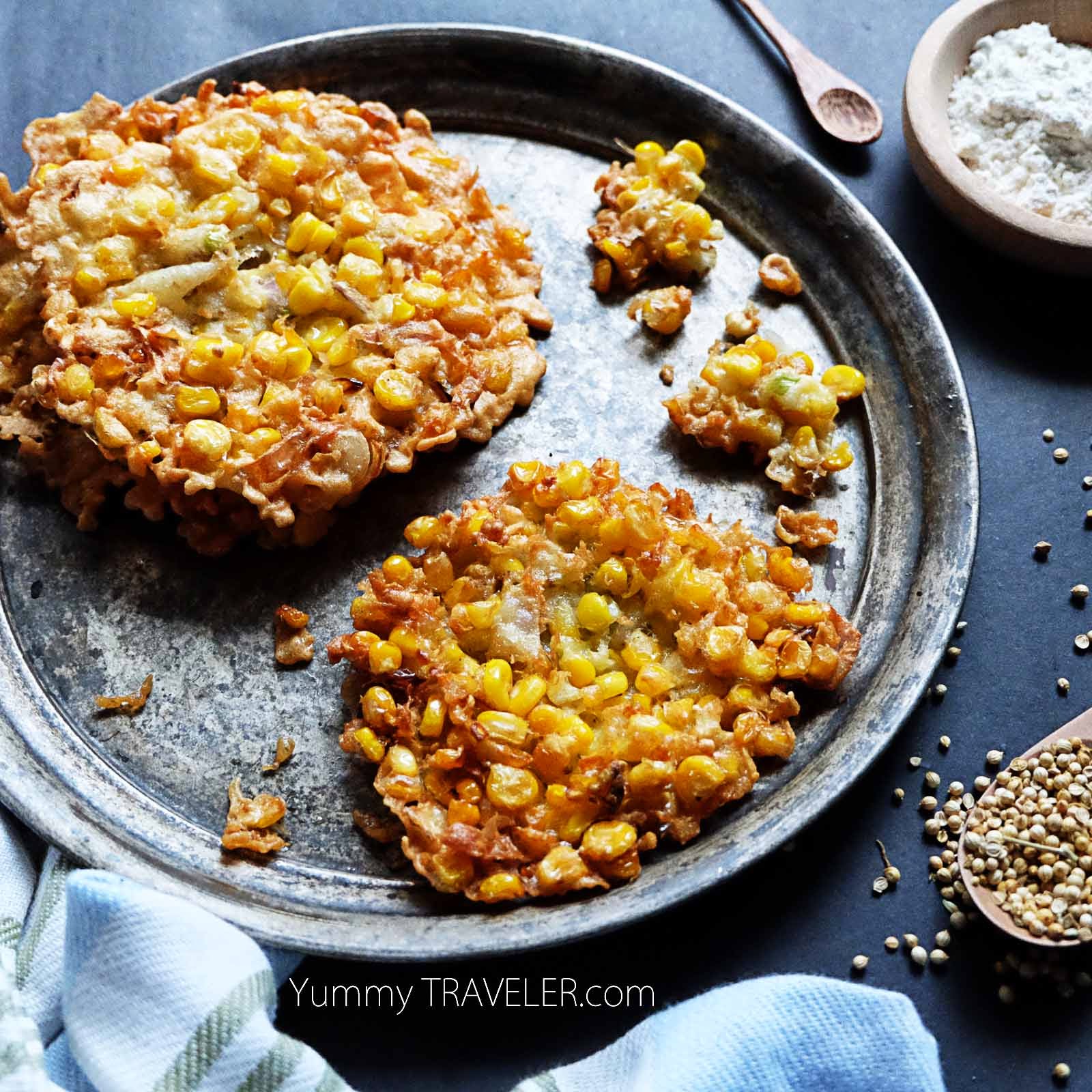 The Yummy Traveler Recipe Corn Fritters / Perkedel Jagung Manado Style