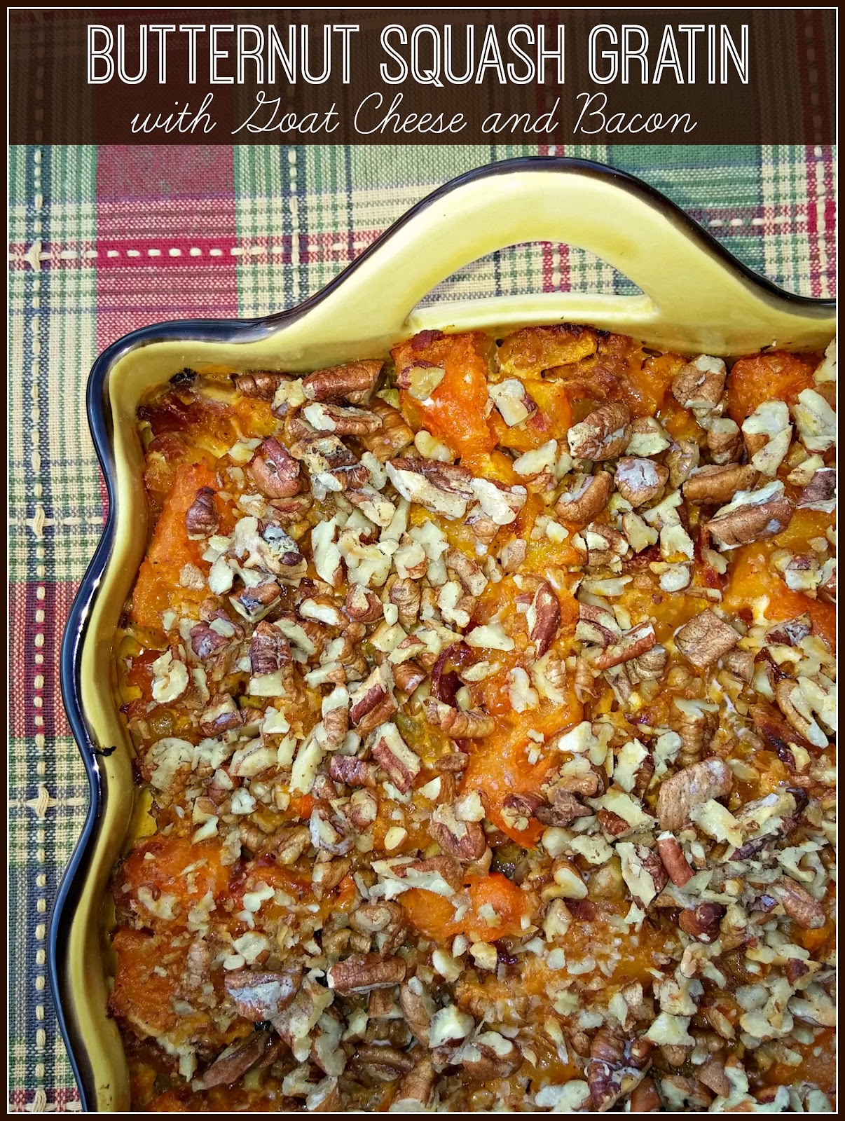 SRC Butternut Squash Gratin with Goat Cheese and Bacon Edesia's Notebook