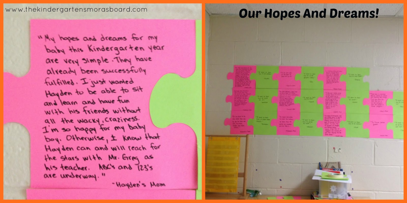 The Kindergarten A Kindergarten What's