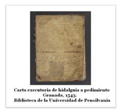 carta ejecutoria de hidalguía y prendimiento carta ejecutoria de hidalguía y prendimiento