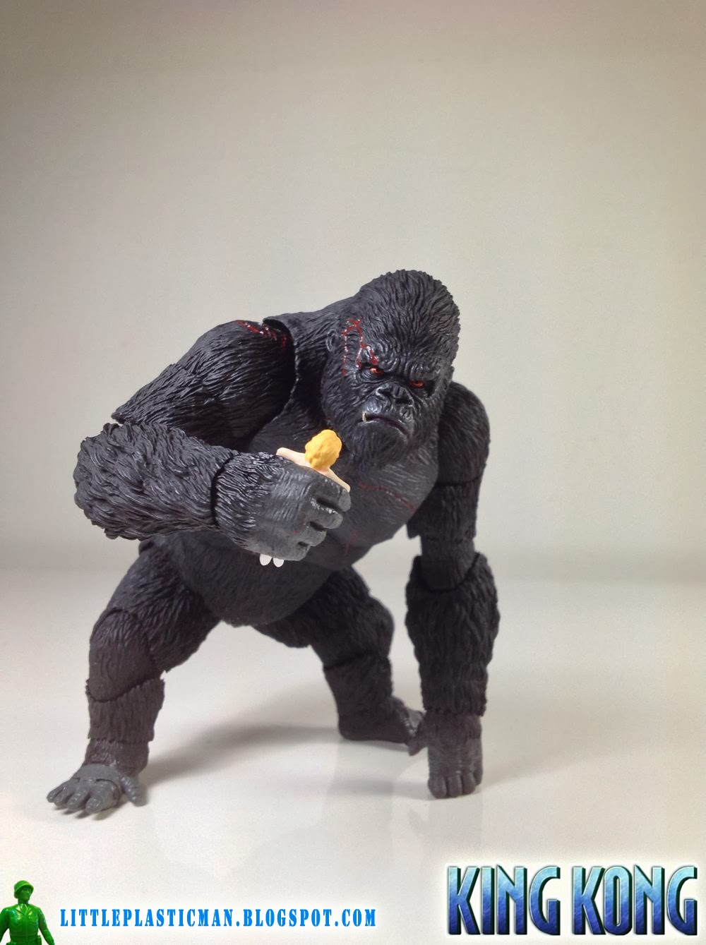 Little Plastic Man Toy Blog and Review Singapore King Kong Bandai S.H