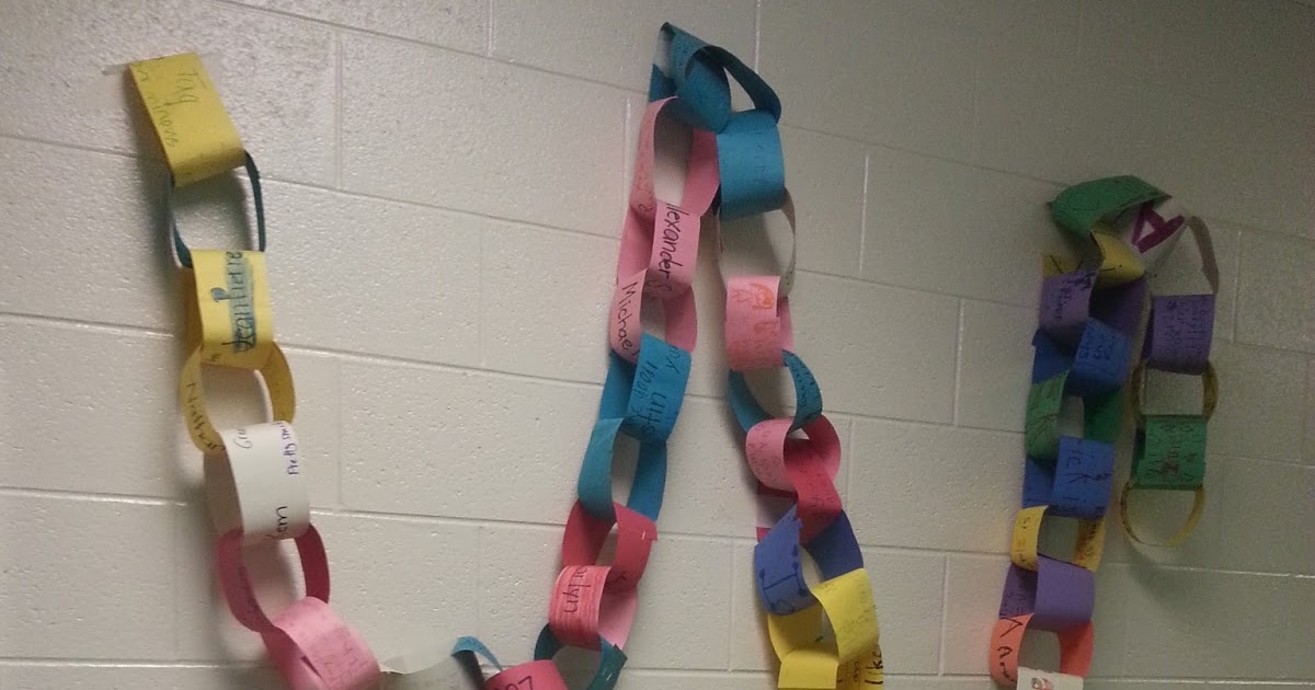 School Counseling Ideas Friendship Chain1st Grade Guidance Lesson