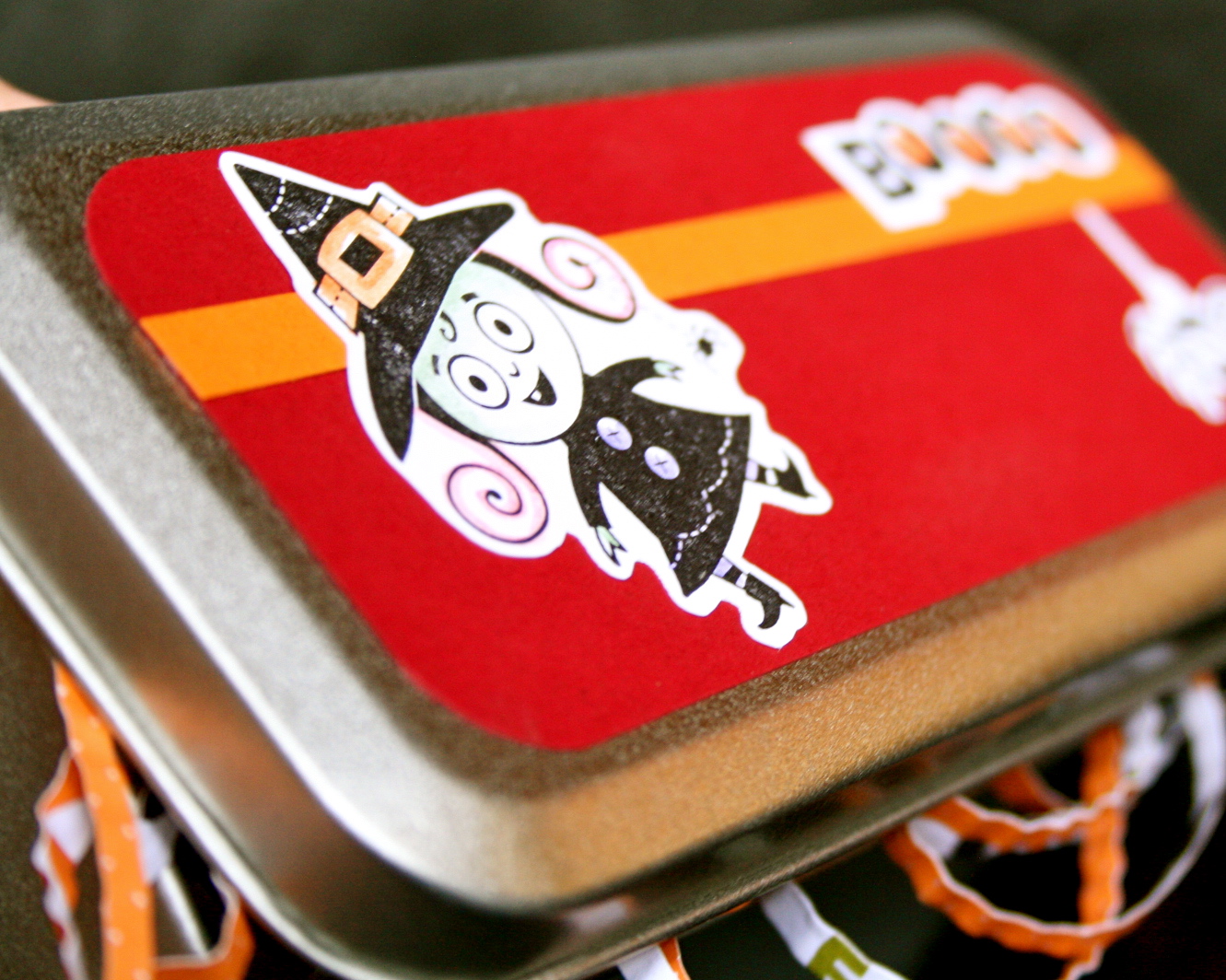 Hokiecoyote Blog Repurposed Halloween Tins