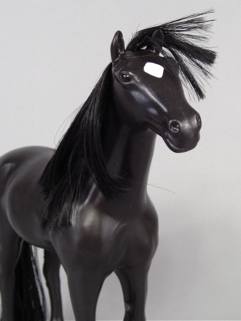 toy horse with brushable hair