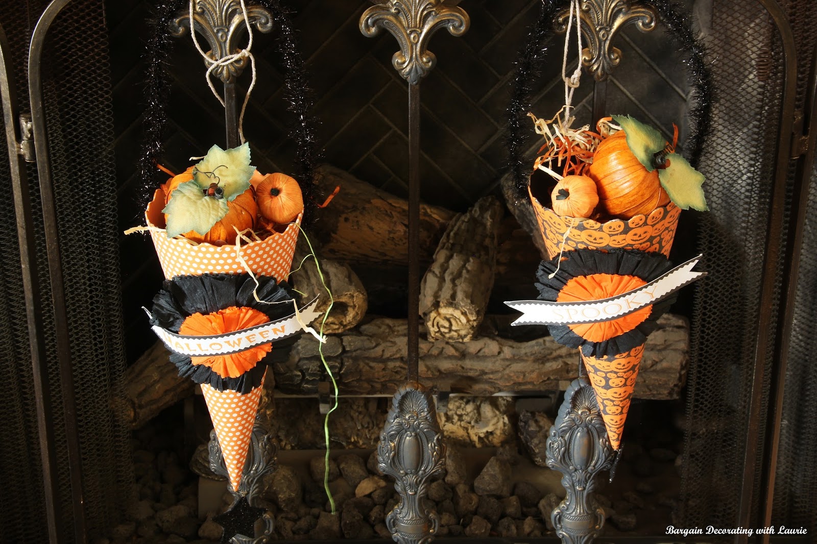 BARGAIN DECORATING WITH LAURIE ADDING THE HALLOWEEN TO FALL