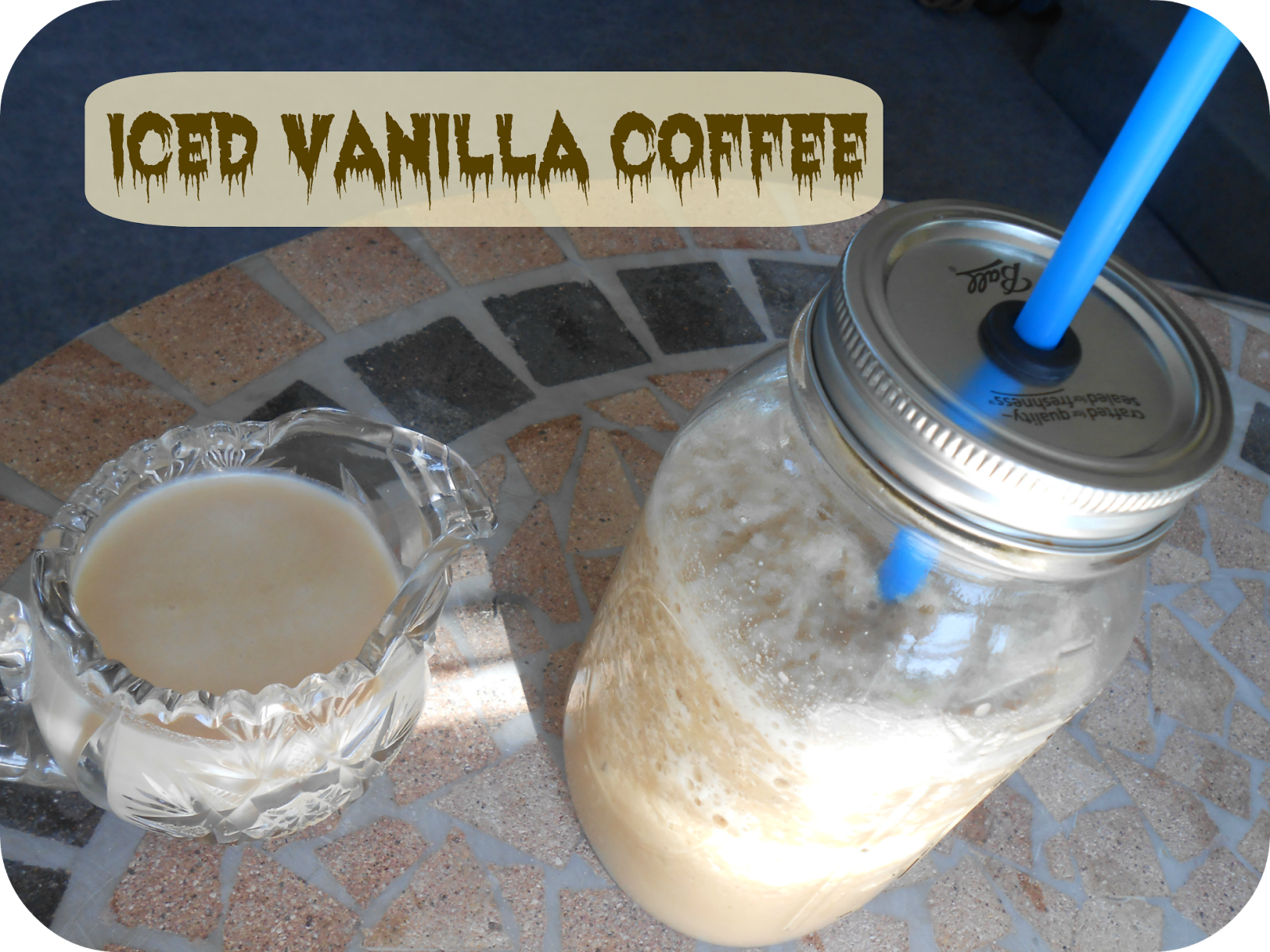 The Better Baker Iced Vanilla Coffee