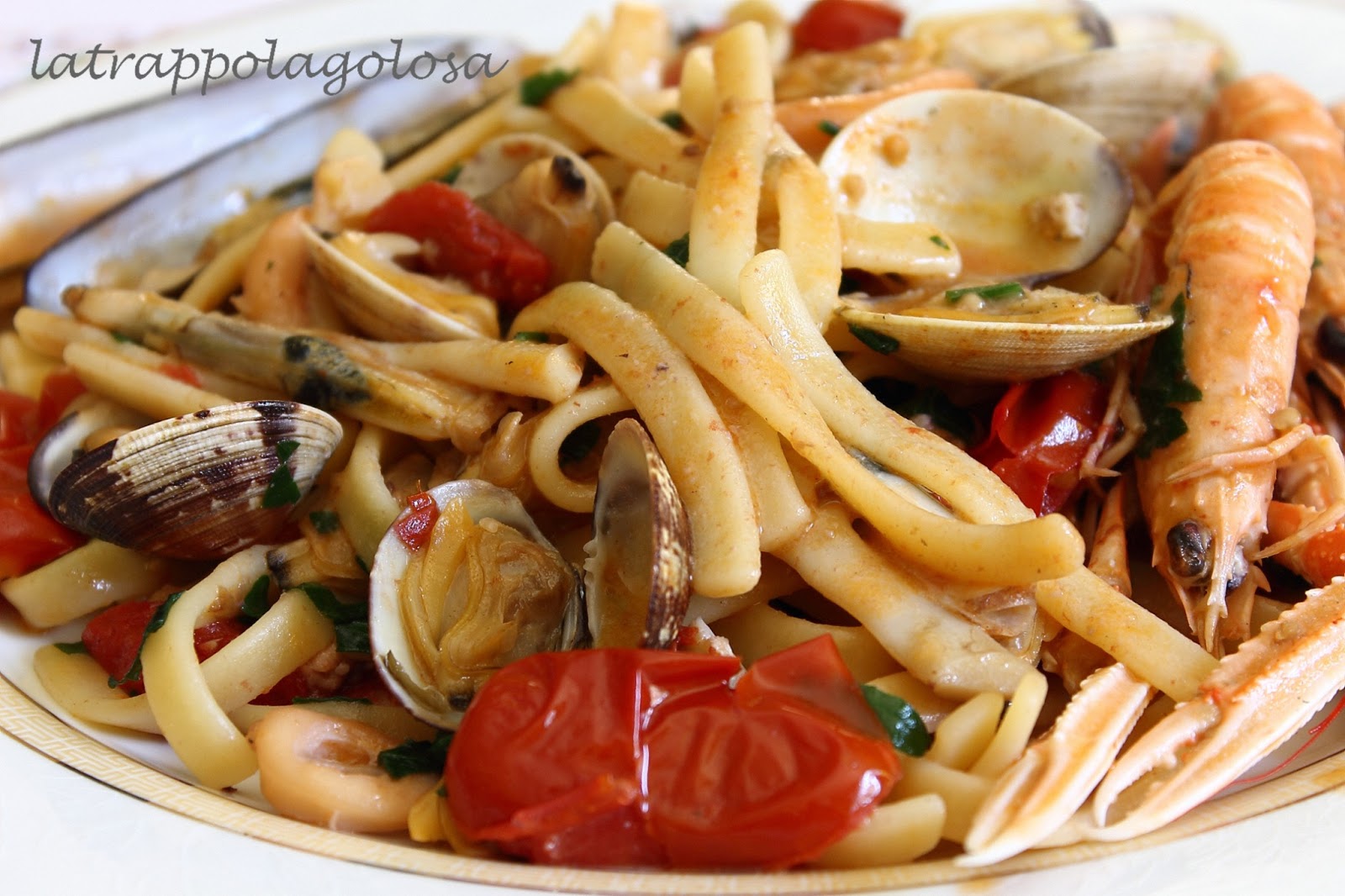 La Trappola Golosa Scialatielli Ai Frutti Di Mare