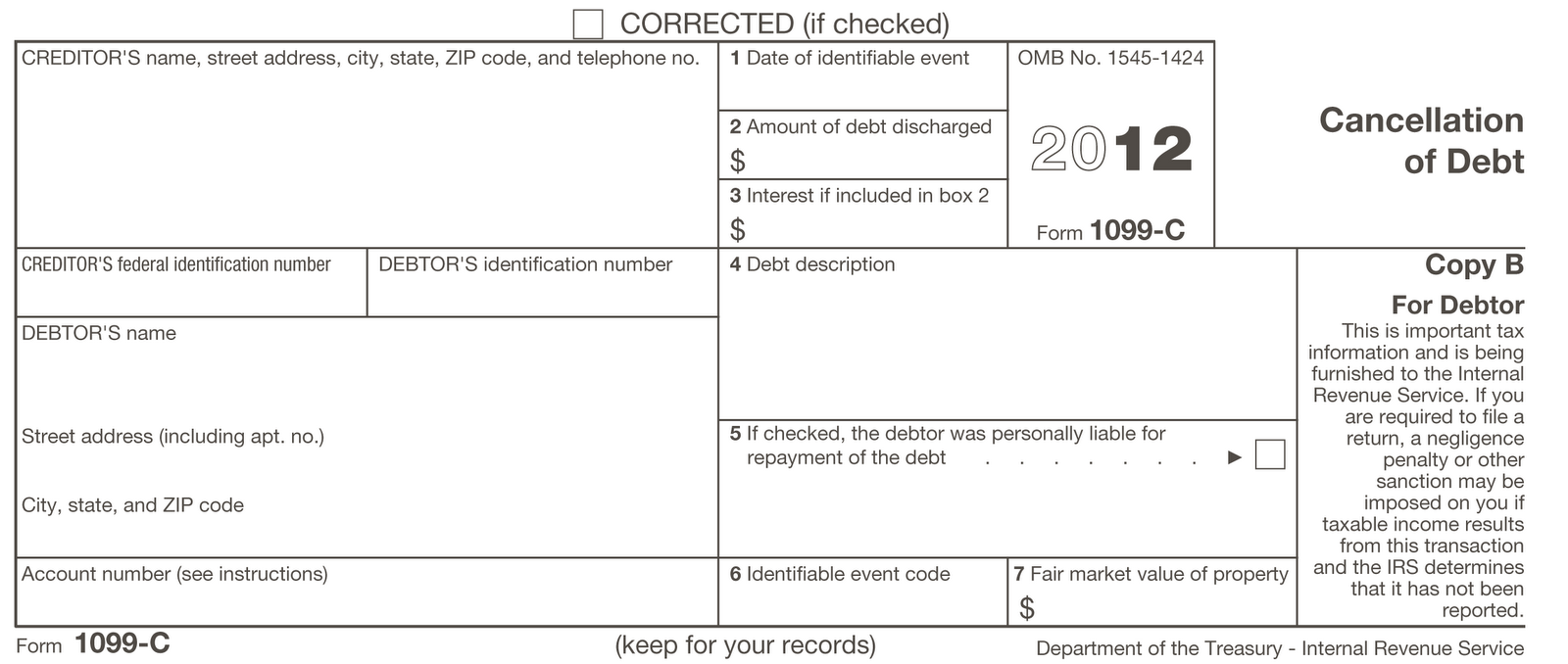 Worksheets Insolvency Worksheet Irs 1099 c insolvency worksheet photos toribeedesign 24 irs form 982 c