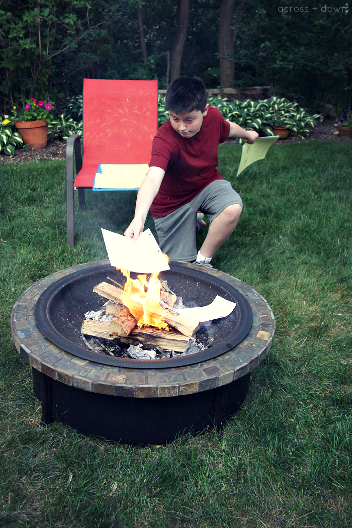 Kid rages in class picture