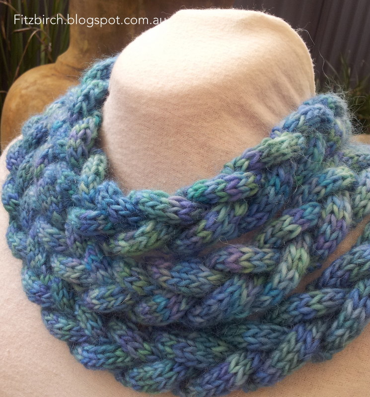 FitzBirch Crafts: Braided Cowl