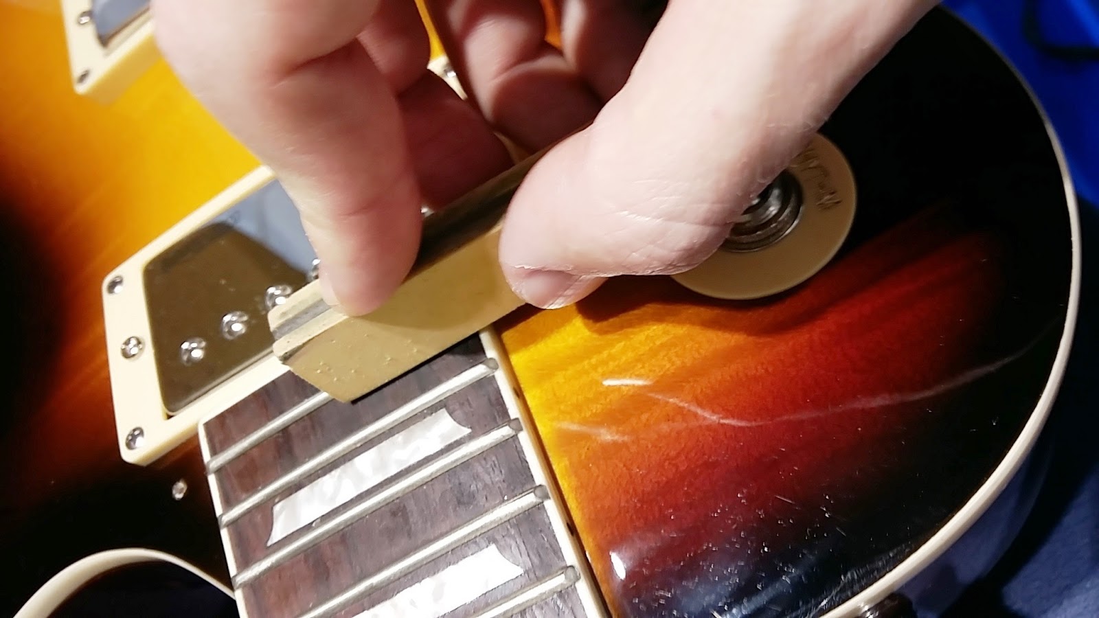 ZP's DIY Guitar Upgrading the fretboard of the Harley Benton