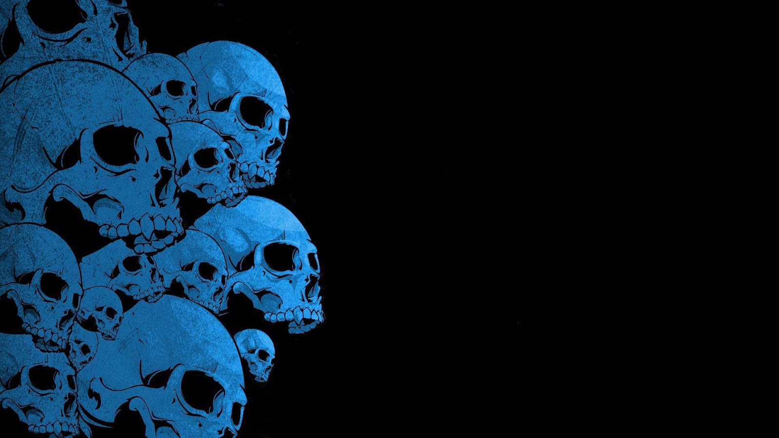 Hd Wallpapers Blog: Blue Skull Photos
