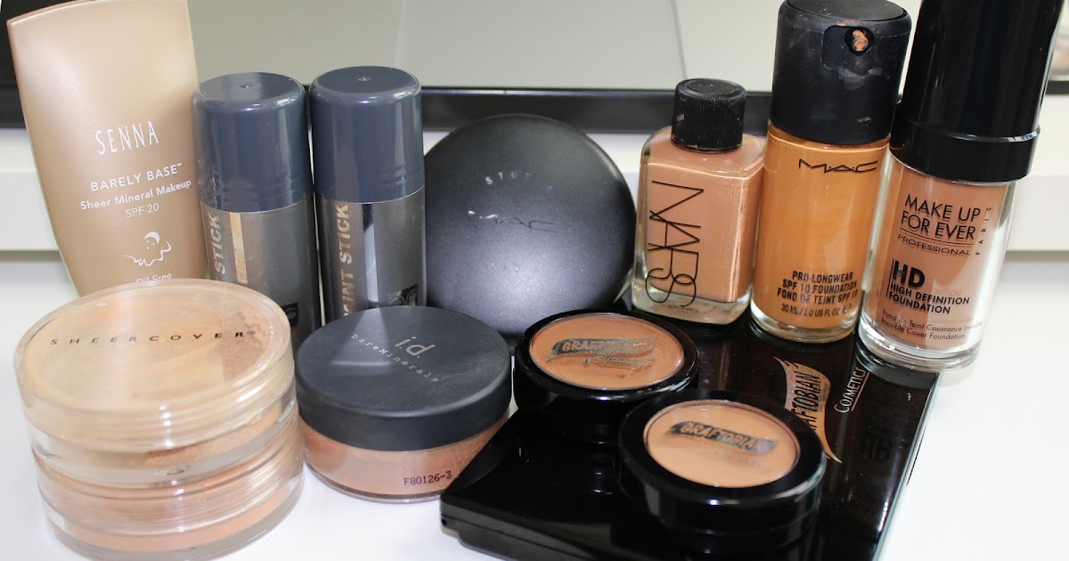 UmaMakeupHDTV My Foundation collection + Favourites (oily combination