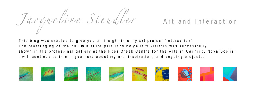 Jacqueline Steudler Art and Interaction