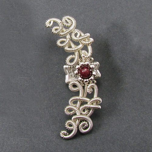 How to Make Coiled Wire Ear Cuff Tutorial The Beading Gem's Journal