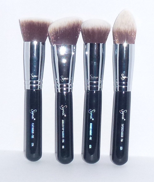 DanniiBeauty Sigma makeup brushes Synthetic Kabuki Kit review