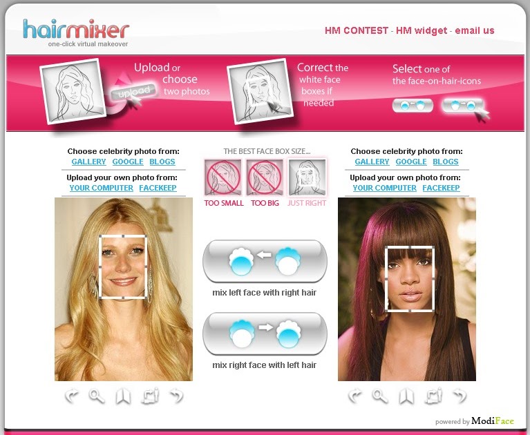 Simple Computer Tips Hair Mixer the easiest way to change your hair