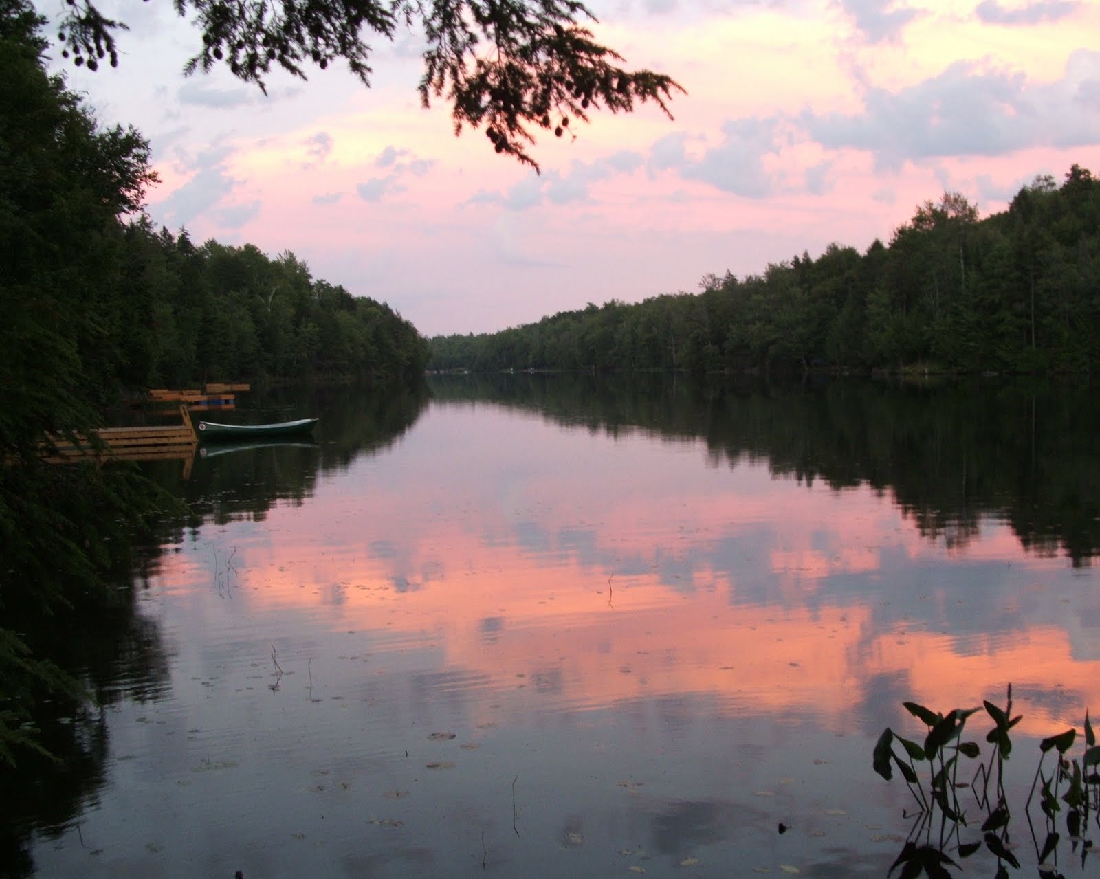 Neesie Natters Fiddler Lake, Milles Isles, Laurentains Region of