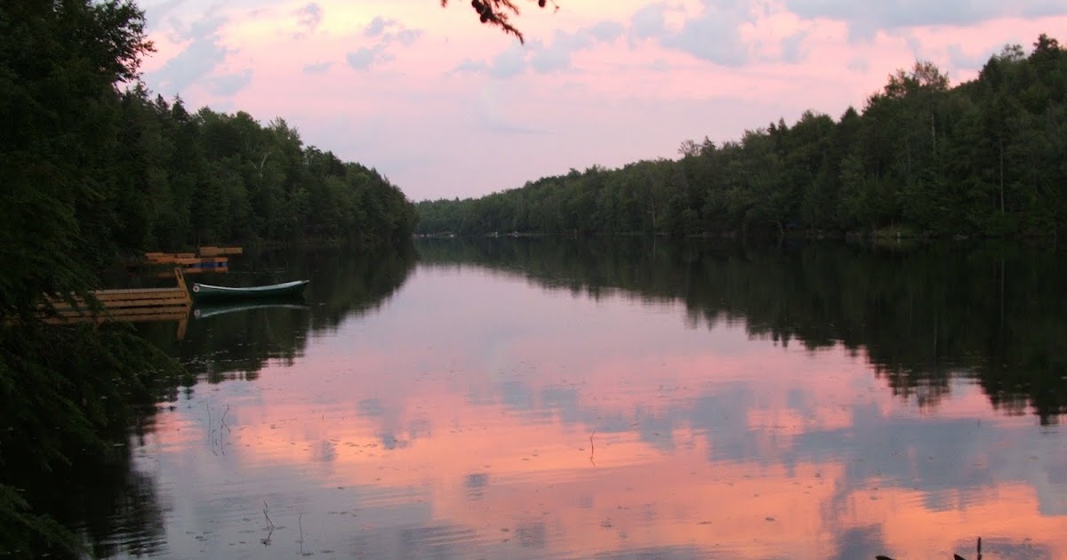 Neesie Natters Fiddler Lake, Milles Isles, Laurentains Region of