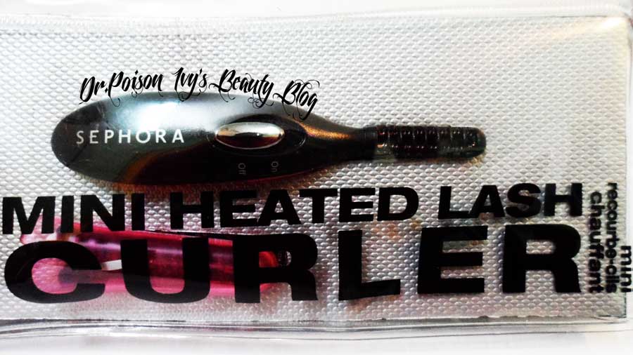 Dr.Poison Ivy's Beauty Blog Sephora Mini Heated Lash Curler Review
