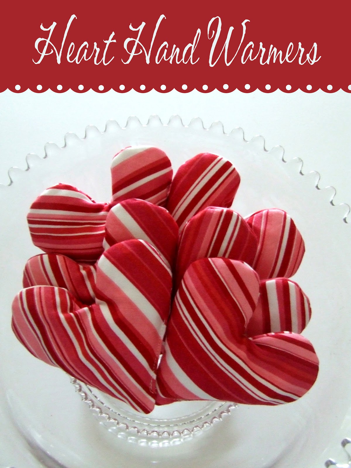 Our Cozy Nest Heart Hand Warmers Tutorial
