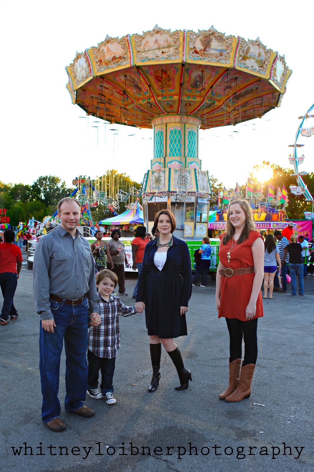 whitney loibner photography state fair (little rock, ar family