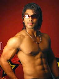 Love ur Life & ur World: Allu Arjun Six Pack Body: Tollywood 'Mallu' Arjun  Stylish Body