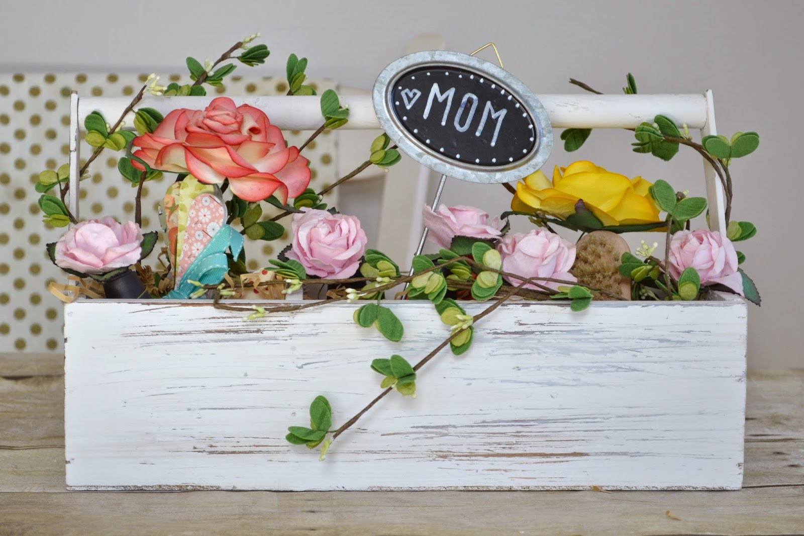 Attic Lace DIY Mother's Day Gift "Flower" Basket