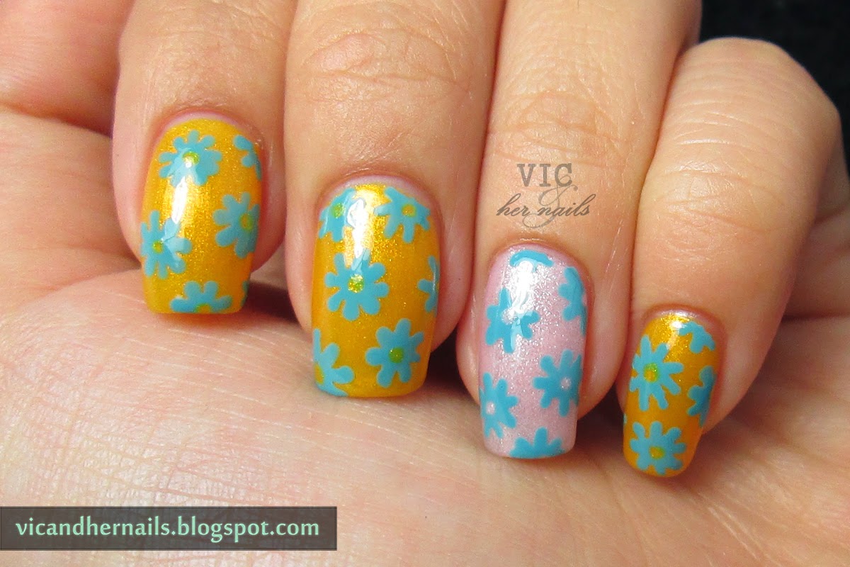 4. Floral Nail Art for April - wide 10