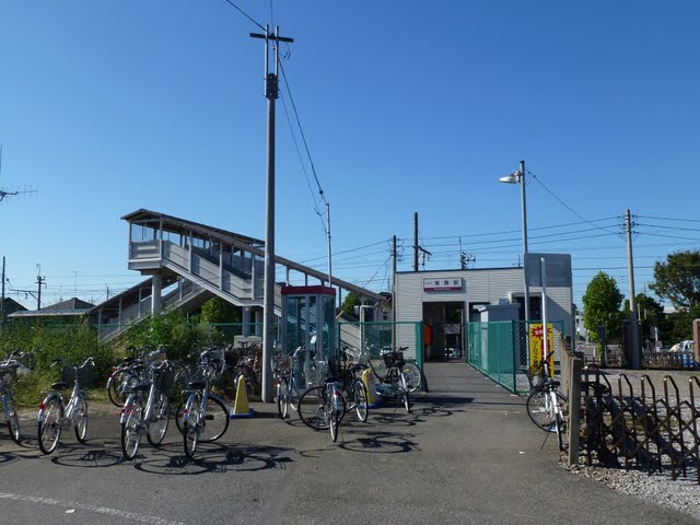 東武小泉線　竜舞駅舎