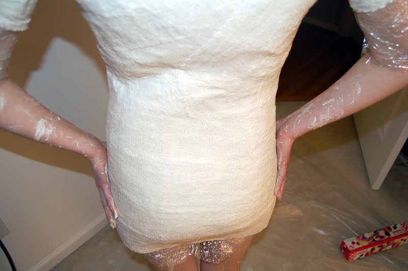 LULUSHION Making of a Dress Form Part 1 of 4 Cast Yourself