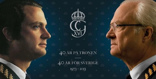 King Carl Gustaf 's 40th jubilee  Celebrations - Watching Live