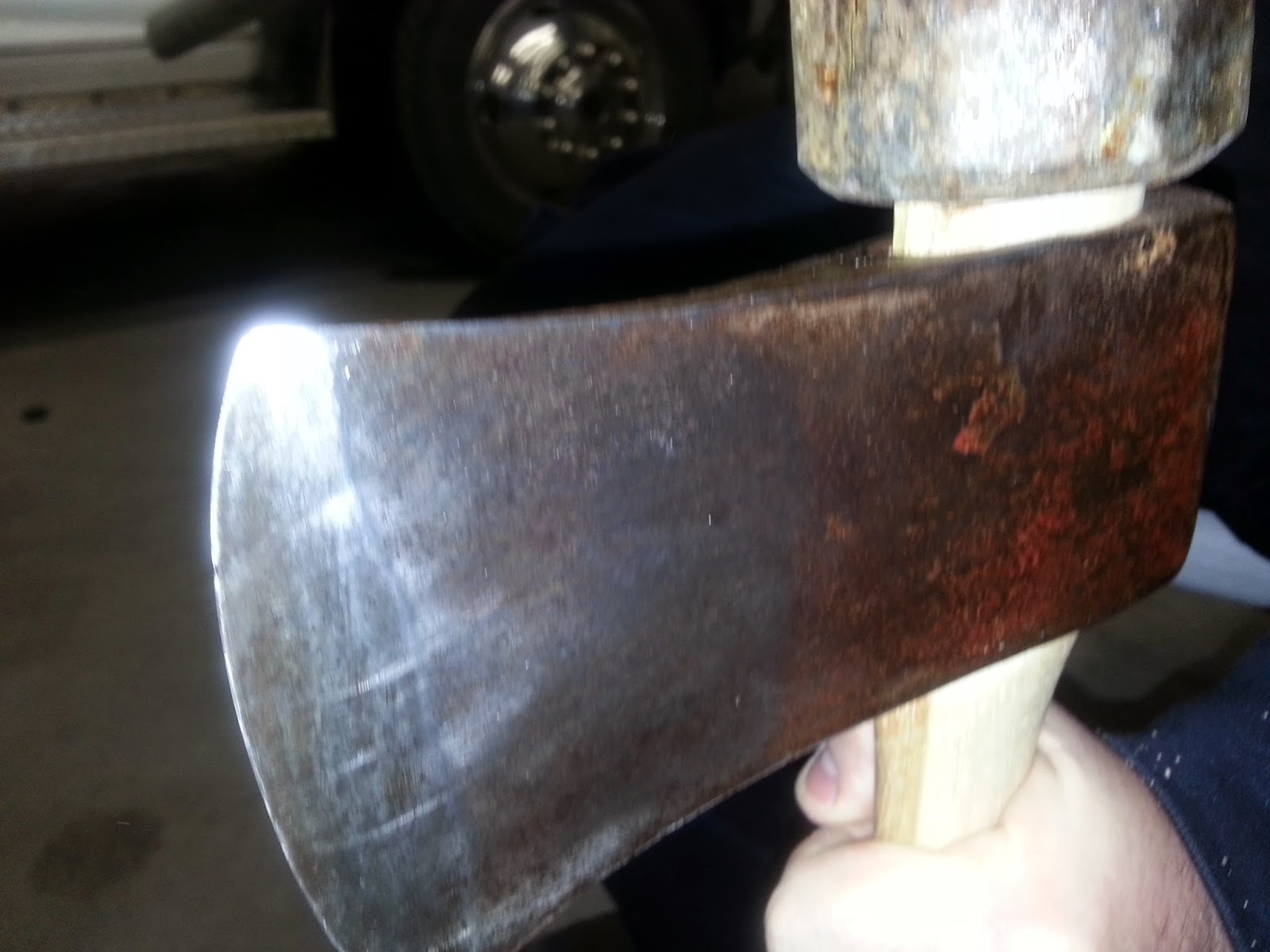 The 7 P's Blog Restoring, Hafting And Sharpening An Axe