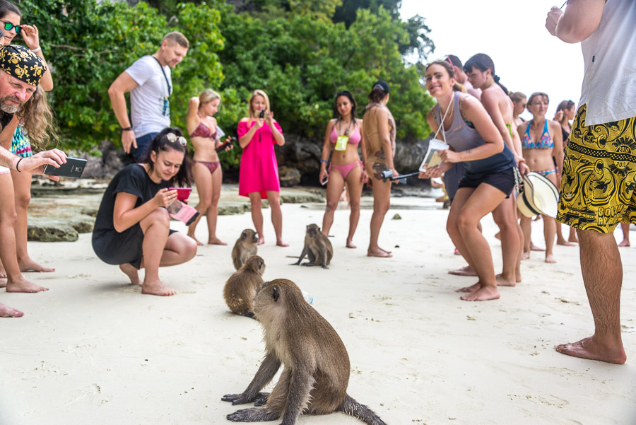 Around the island of Phi Phi