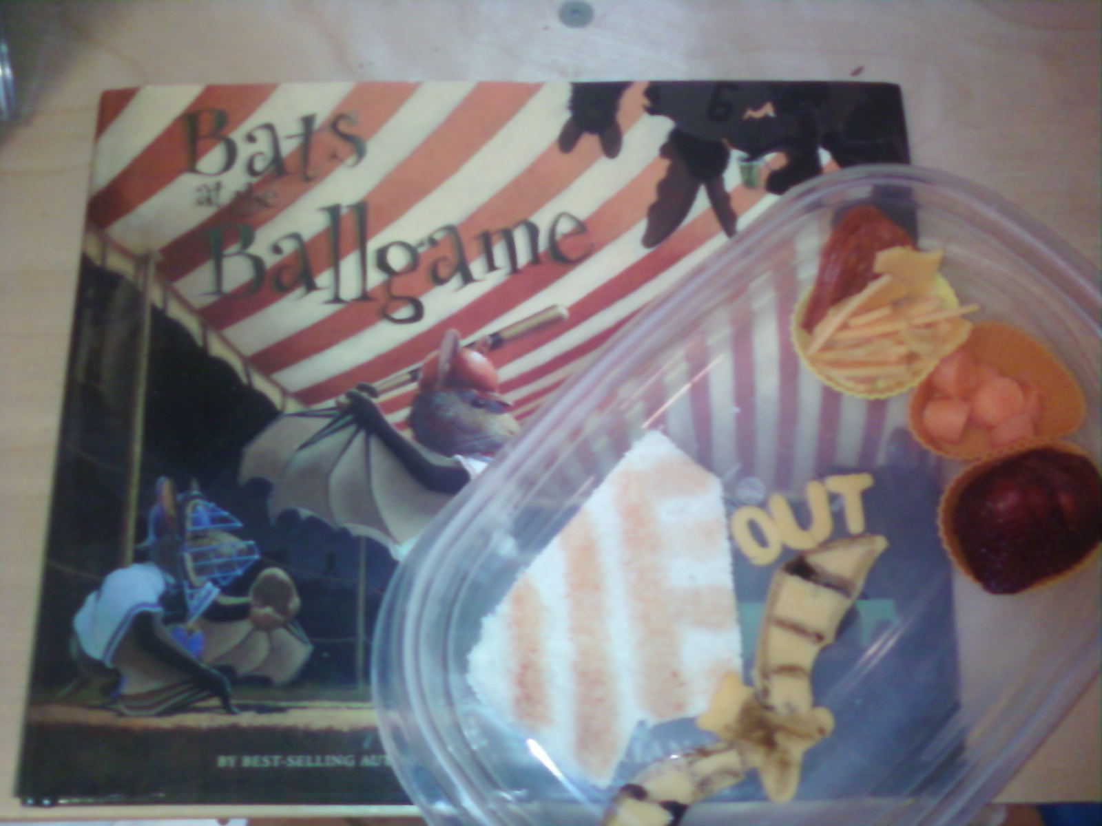 Summer Mum Bats at the Ballgame