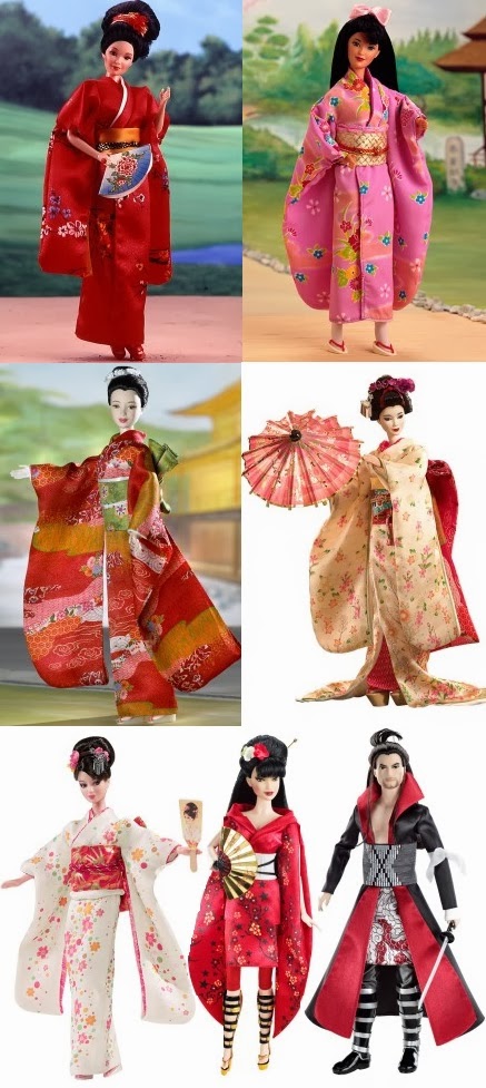 barbie japonesa mattel