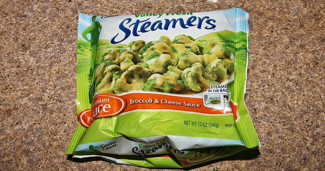The Shit I Eat Green Giant Valley Fresh Steamers Broccoli and Cheese Sauce