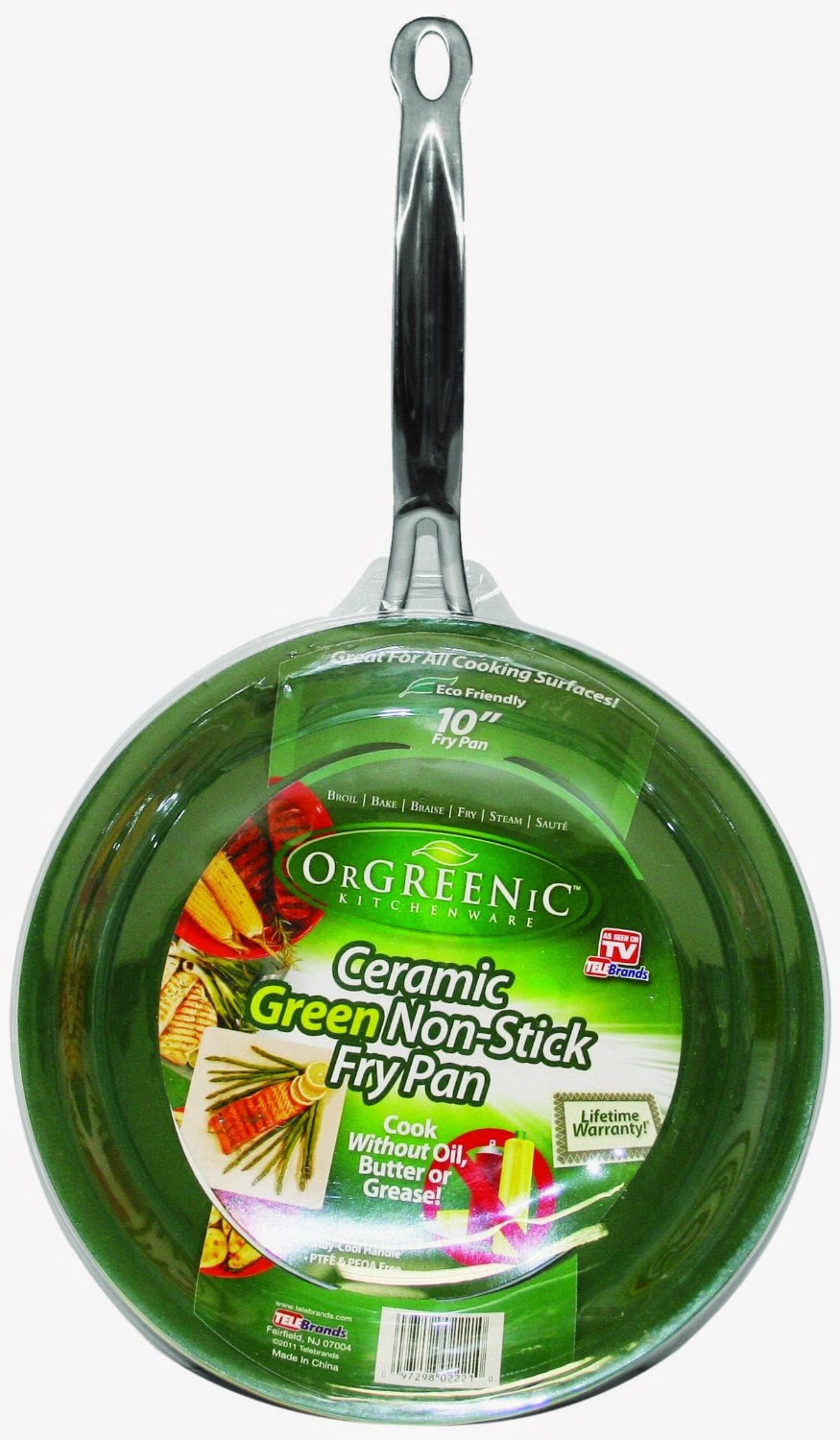 COOLMAMA'S VOICE ON THE BLOG OrGreenic Green Nonstick Frying Pan As