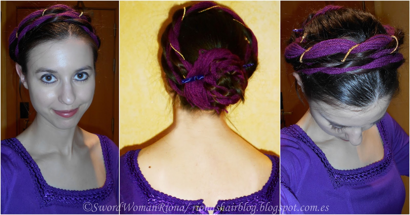 A Swordwoman's Natural Hair blog Hairstyles Elven inspired hair