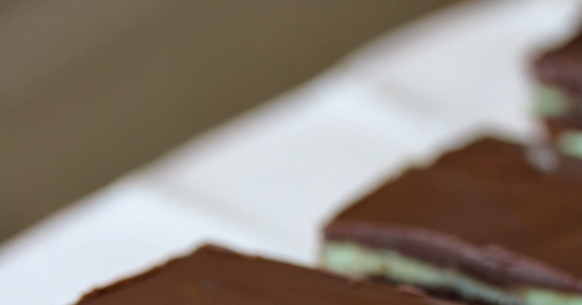 Hot Dinner Happy Home Creme de Menthe Brownies