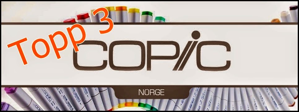 Top 3 at Copic Marker Norge