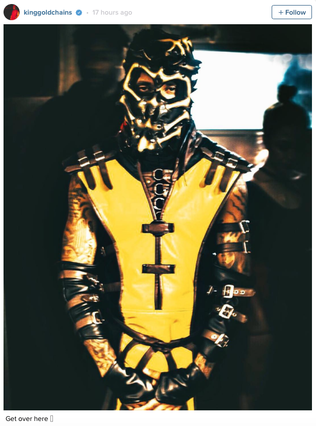 Check out Your Favourite Rappers Halloween Costume! Underground Kulture