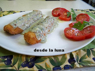 Filetes De Gallo Al Roquefort
