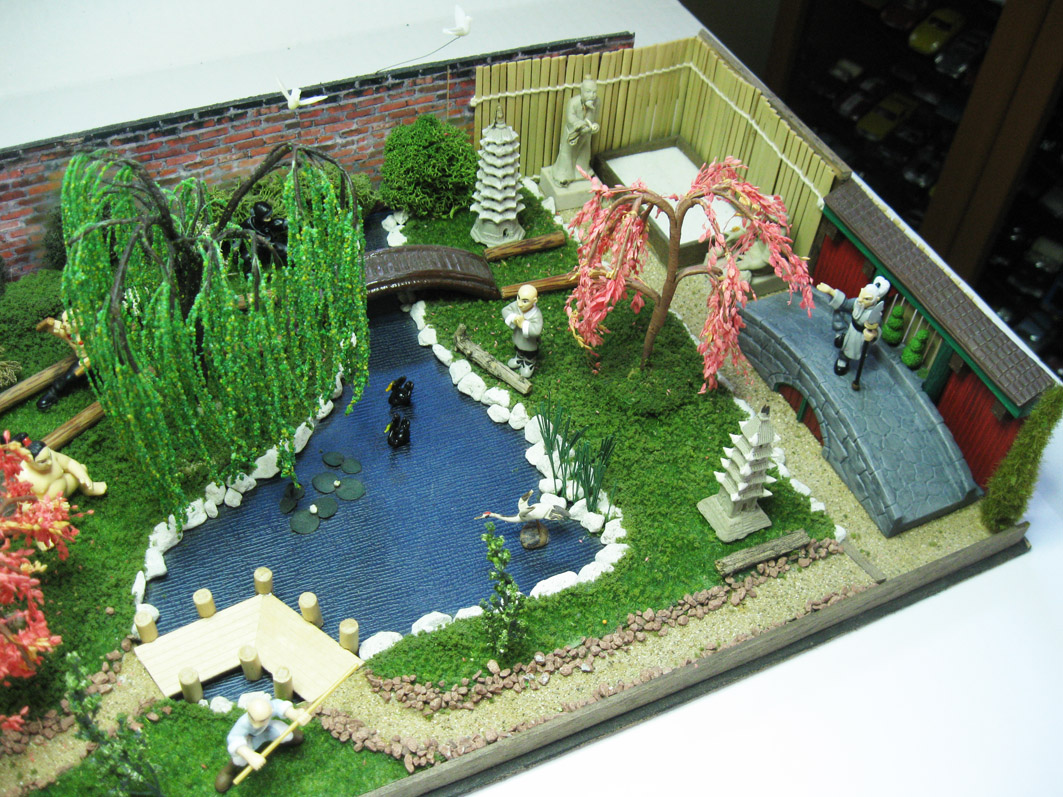 themes 43 Diorama Martial art Dojo / Zen Garden