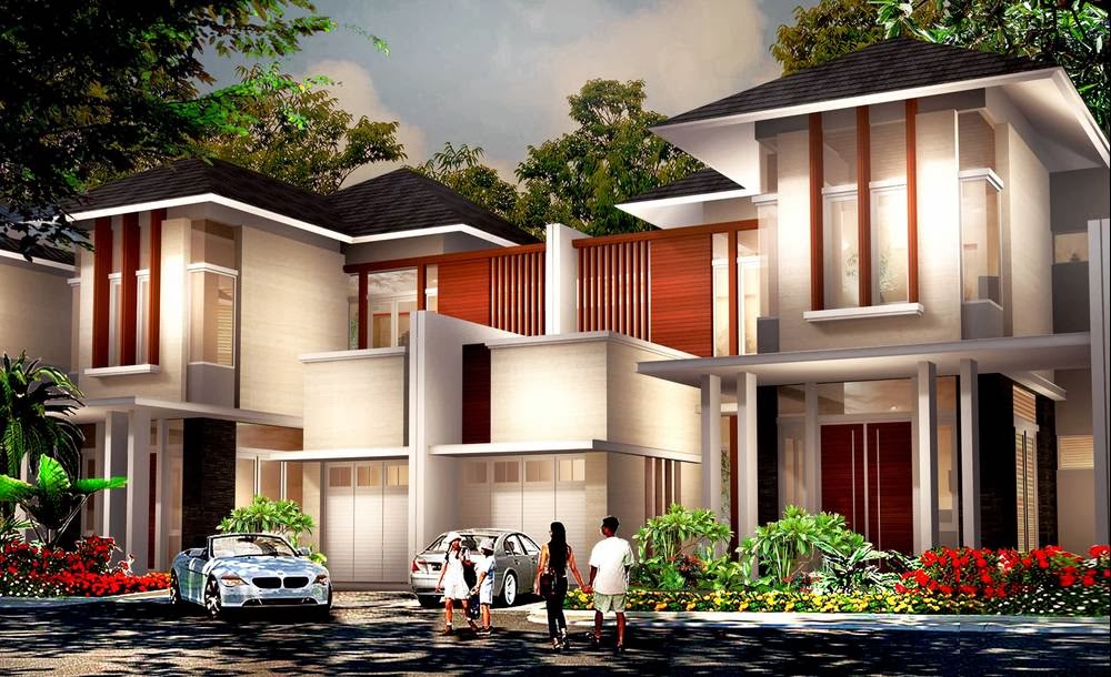 Model Rumah Mewah Terbaru 2014
