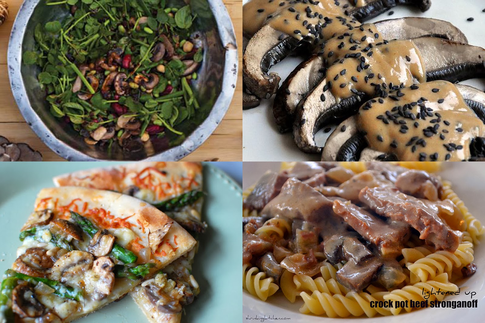 InSpiral Coaching: Cooking with Mushrooms Recipe Round-up